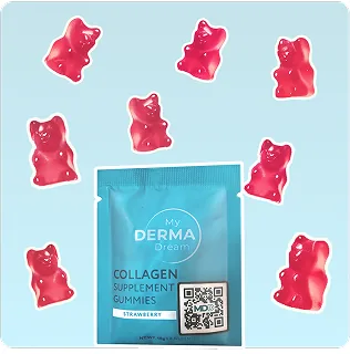 Free Strawberry Collagen Peptide Gummies gift